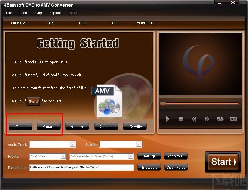 4Easysoft DVD to AMV Converter下载,DVD转AMV软件