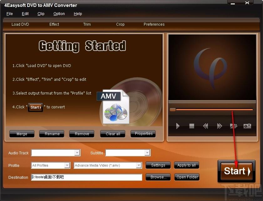 4Easysoft DVD to AMV Converter下载,DVD转AMV软件