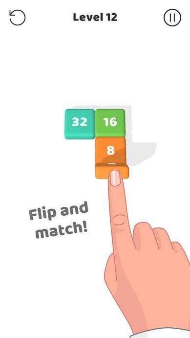 翻转合成最新版下载,翻转合成,合成游戏,2048游戏